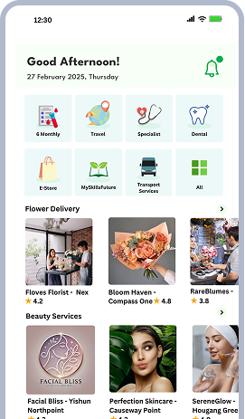 TOMO app on smartphone